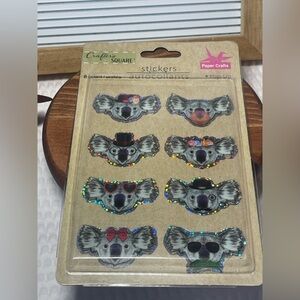 Koala Pop-Up Stickers